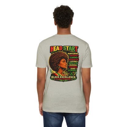 Head Start Black Excellence T-Shirt — Afrocentric Inspirational Graphic Tee