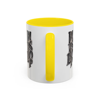 Bishop Vertical Logo Accent Coffee Mug — 11/15oz