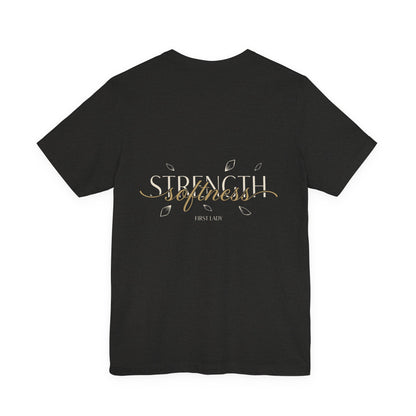 Strength & Softness Tee — Inspirational Women's Faith Graphic T‑Shirt