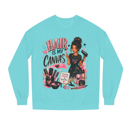 Hair Is My Canvas Sweatshirt