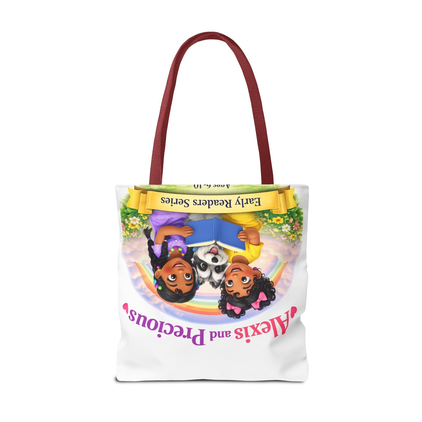 Children's Tote Bag – "Alexis and Precious" Early Readers Book Design