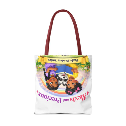 Children's Tote Bag – "Alexis and Precious" Early Readers Book Design