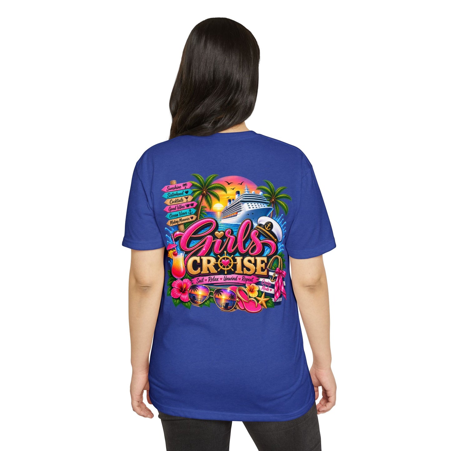 Girls Cruise T-Shirt — Tropical Bachelorette Cruise Shirt