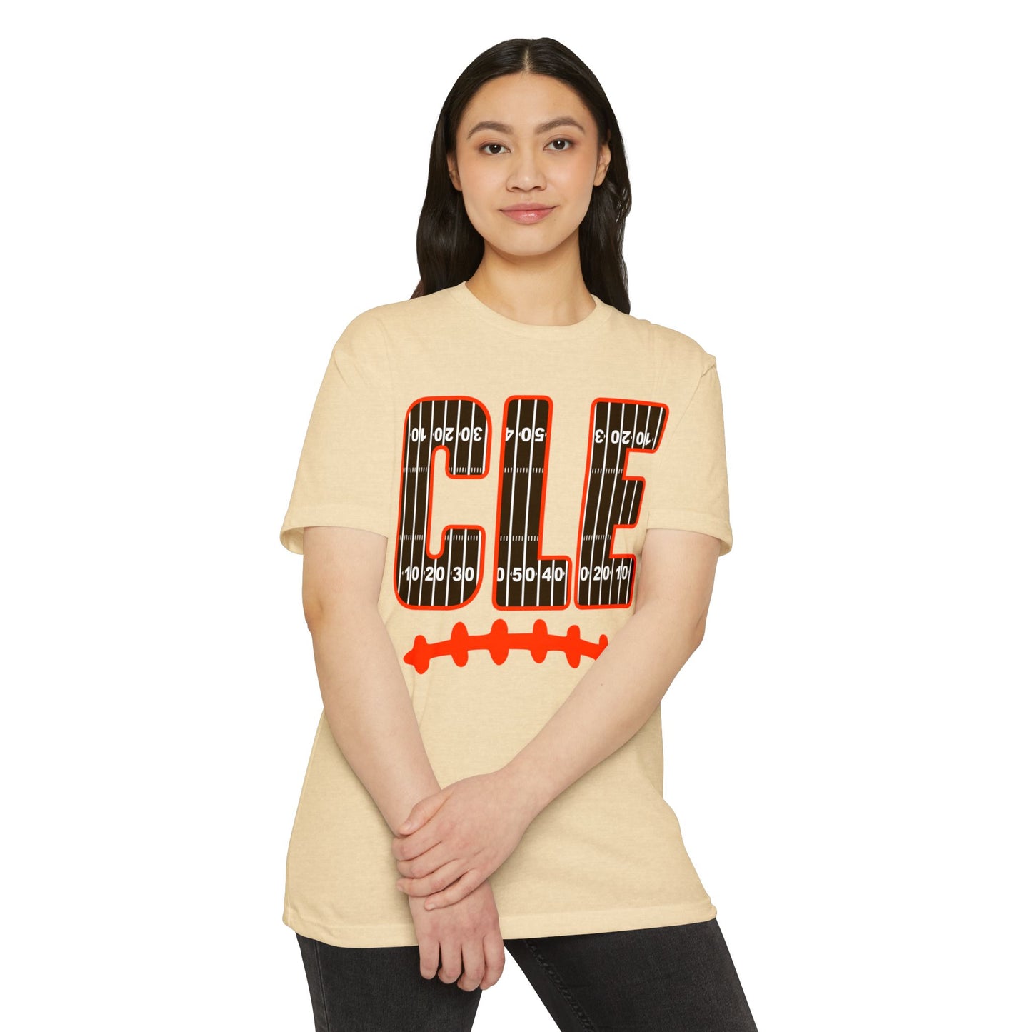 CLE Hometown Football-Inspired Tee