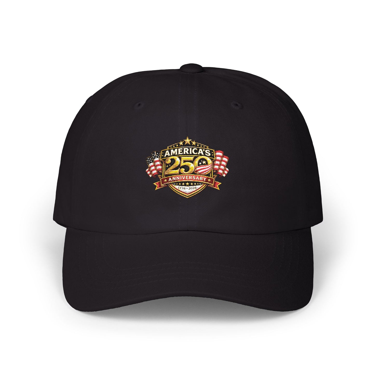 Baseball Cap — "America's 25th" Vintage Racing Patch Dad Hat