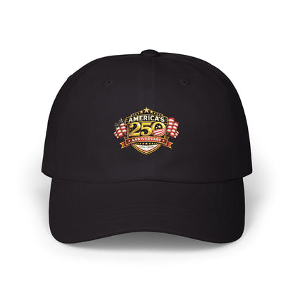 Baseball Cap — "America's 25th" Vintage Racing Patch Dad Hat