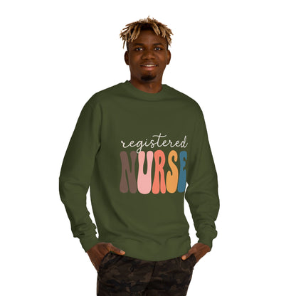 Registered Nurse Retro Crewneck Sweatshirt