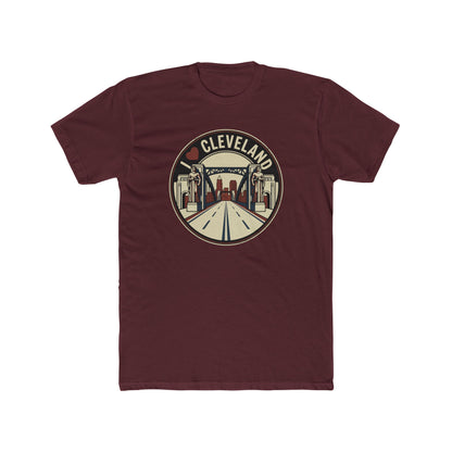 Cleveland Retro Cityscape Tee — I  Cleveland Graphic T‑Shirt