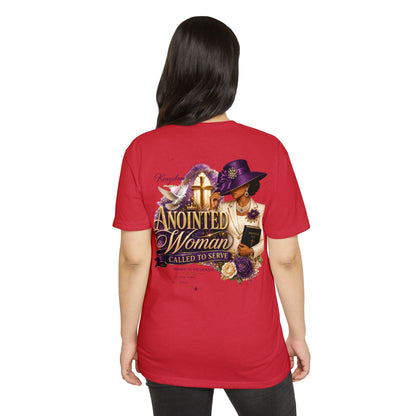 Anointed Woman T-Shirt — "Called to Serve" Christian Faith Tee