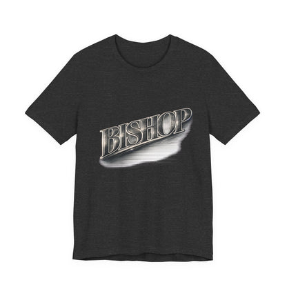 Bishop Retro Chrome Logo T‑Shirt