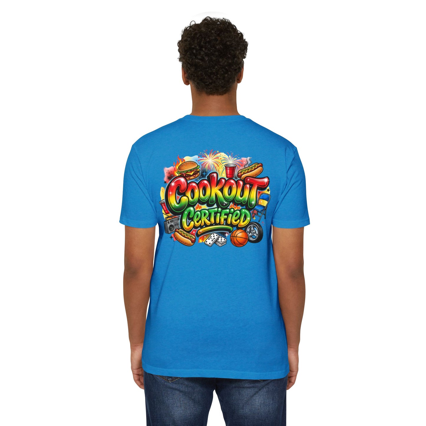 Cookout Certified T-Shirt — BBQ Party Graphic Tee for Summer, Family Gatherings & 4th of July