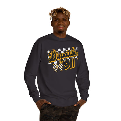 Dispatcher 911 Crewneck Sweatshirt — Emergency Dispatcher Gift