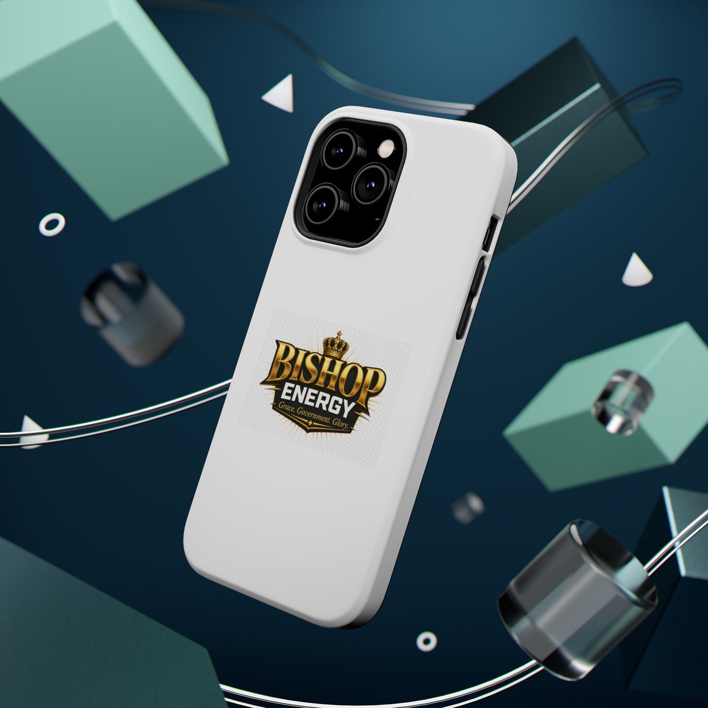 Phone Case — Bishop Energy Logo Magnetic Impact-Resistant Protective Cover