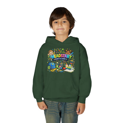 Head Start Kids Hoodie – 'Ready to Learn' Back-to-School Youth Sweatshirt