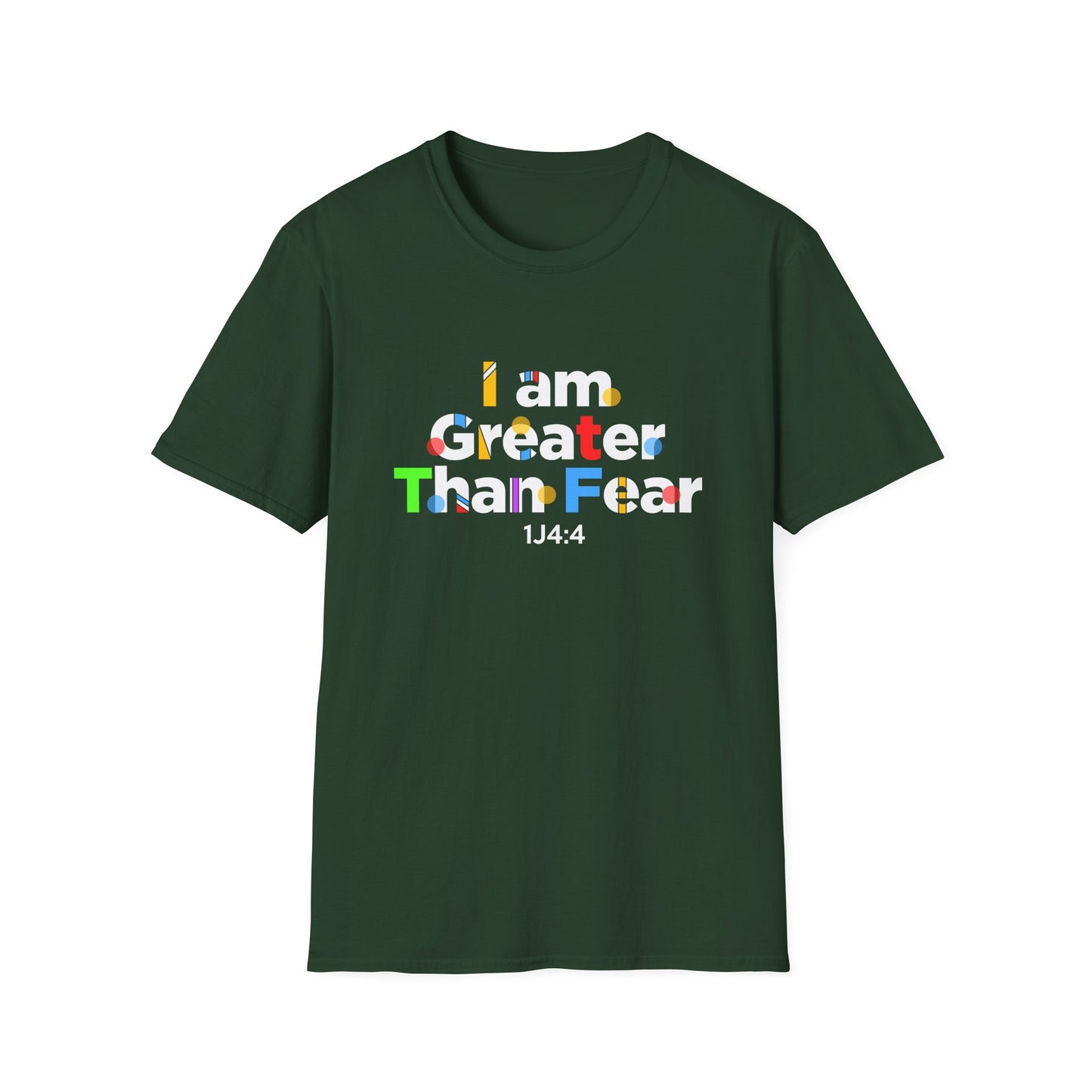 I Am Greater Than Fear 1j4:4 T-Shirt
