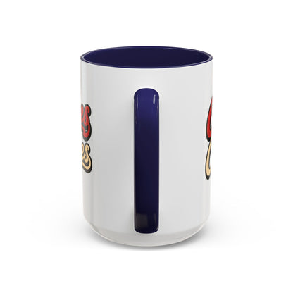 Choices Retro Accent Coffee Mug — Vintage Script 11/15oz