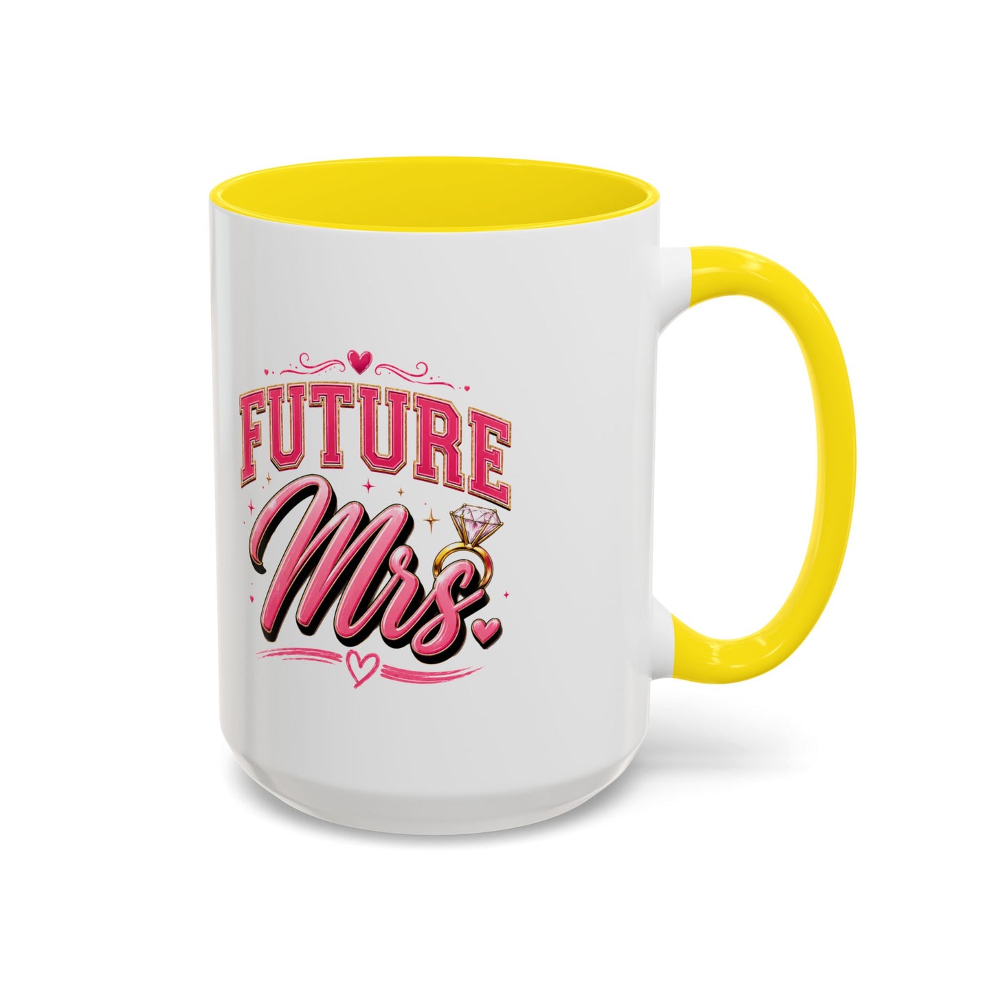 Future Mrs. Accent Coffee Mug — Bridal Bachelorette Gift (11/15oz)