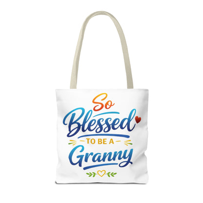 So Blessed to Be a Granny Tote Bag — Gift Tote for New Grandmothers