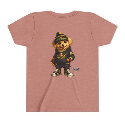 Youth Bear Graphic Tee – "I Love My Culture" Urban Streetwear