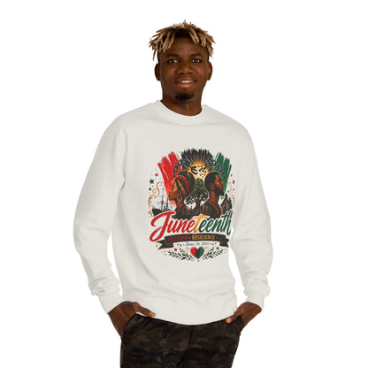 Juneteenth Sweatshirt — Juneteenth Proud Graphic Crewneck