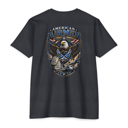 American Airmen Eagle T-Shirt — Patriotic USA Air Force Graphic Tee