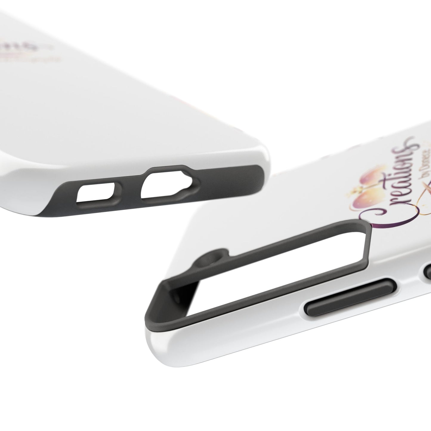 Creations by Donece Soft-Touch Tough Phone Case — Faith-Inspired Logo Protective Cover