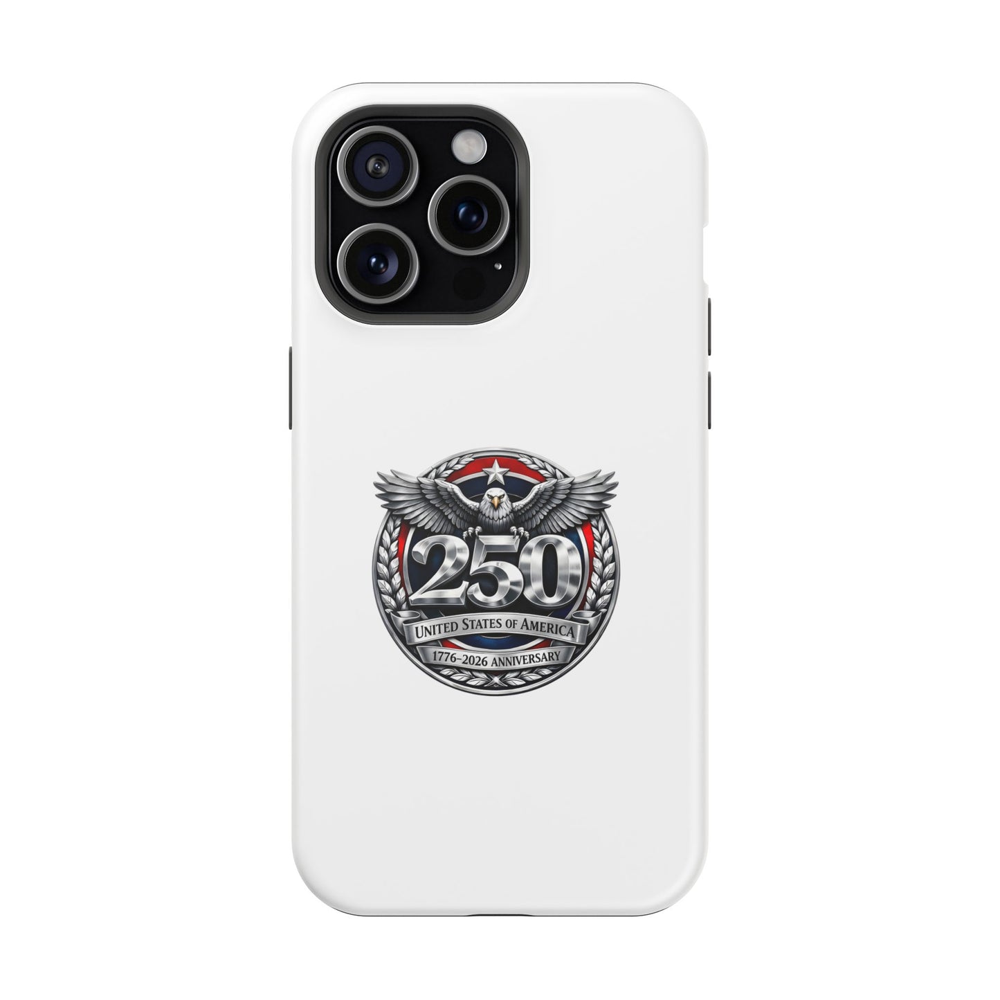 iPhone Magnetic Impact Case — 250th Anniversary Eagle Badge Design