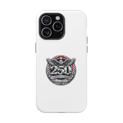 iPhone Magnetic Impact Case — 250th Anniversary Eagle Badge Design