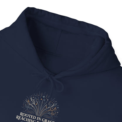 Rooted in Grace Reaching for Light Hoodie
