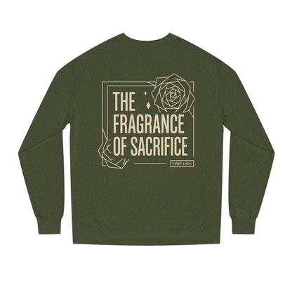 The Fragrance of Sacrifice Sweatshirt — Floral Graphic Crewneck