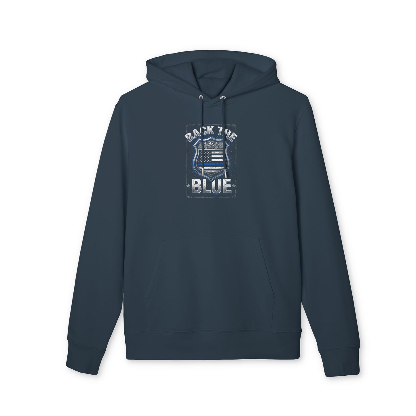 Back the Blue Hoodie – Thin Blue Line Police Support Pullover