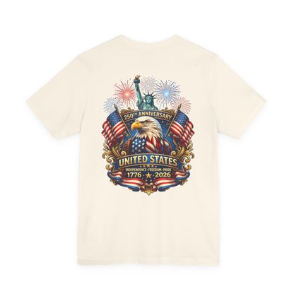 250th Anniversary United States Eagle T-Shirt – 1776–2026 Patriotic Tee