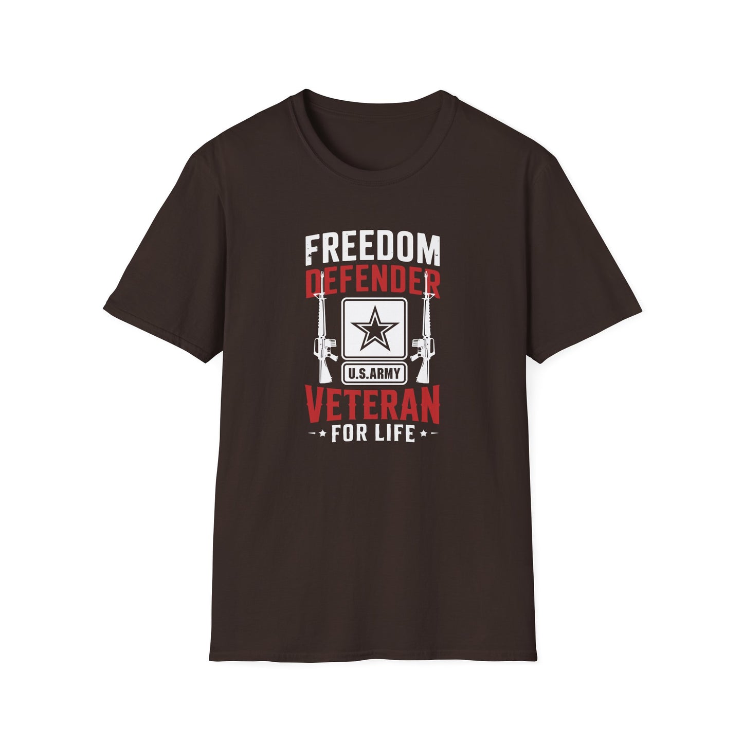 Freedom Defender U.S. Army Veteran For Life T-Shirt