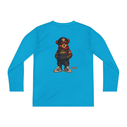 Kids Bear Graphic Long Sleeve Tee — Urban Streetwear Youth Shirt