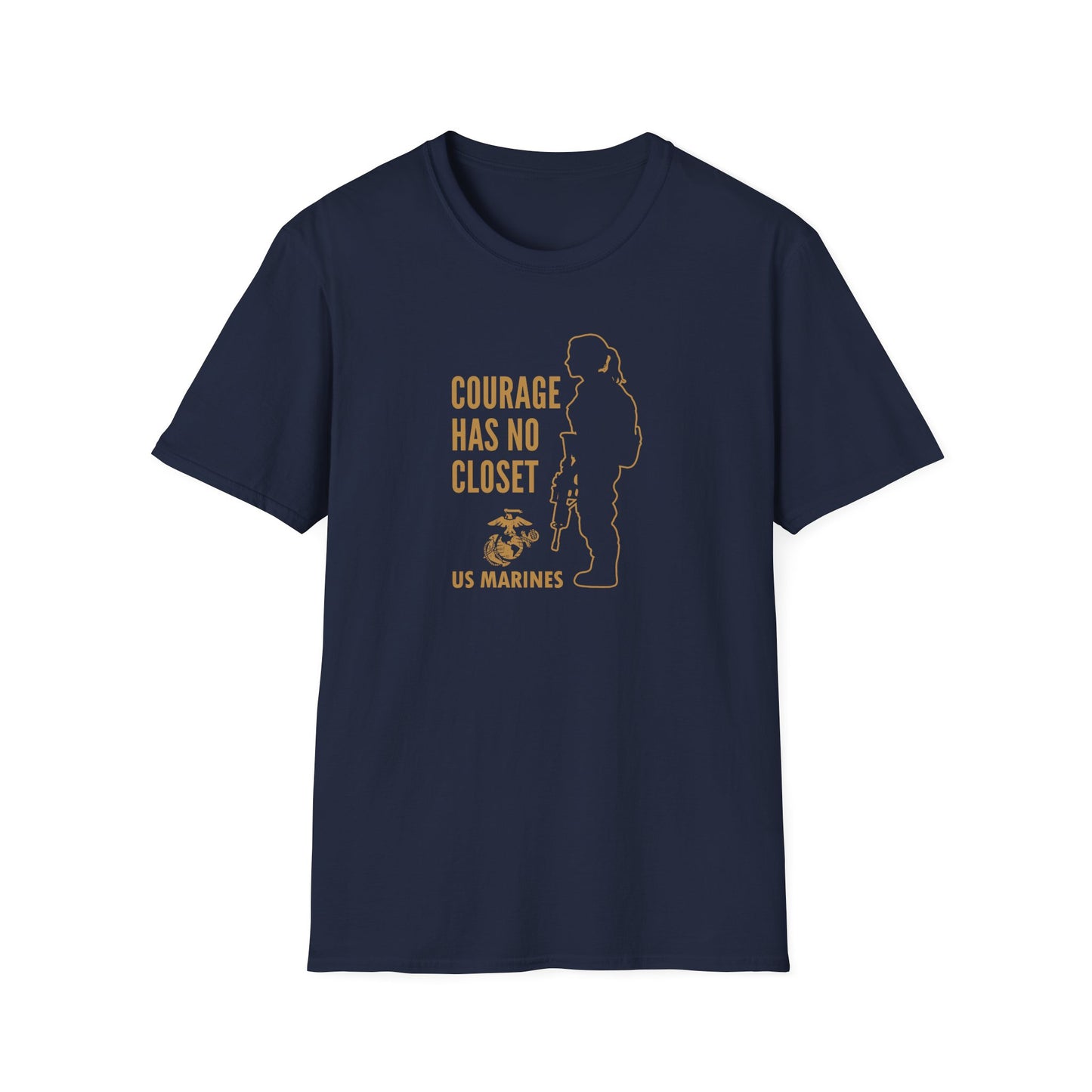 US Marines “Courage Has No Closet” T-Shirt