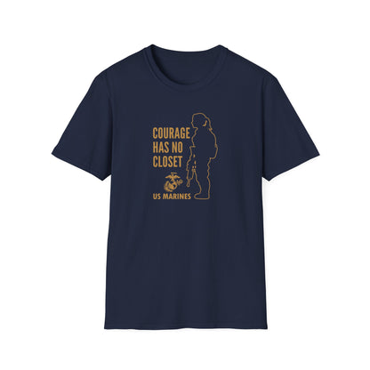 US Marines “Courage Has No Closet” T-Shirt