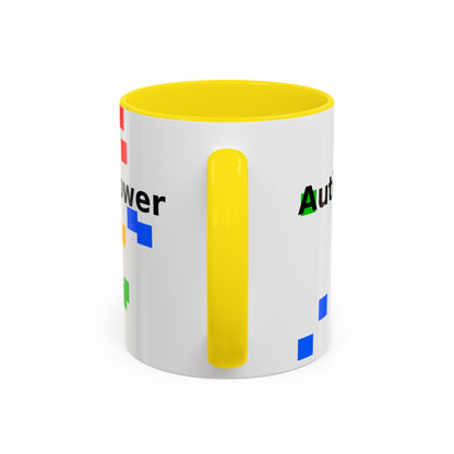 Coffee Mug — Teacher Is My Superpower Accent Ceramic Mug