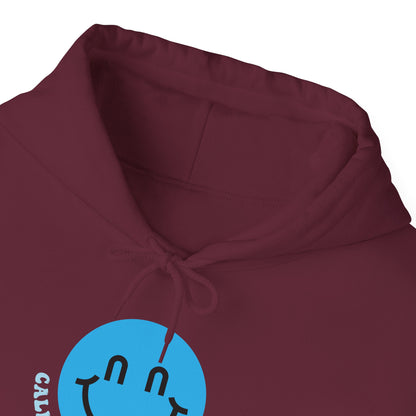 Calm Mind Healthy Body Smiley Hoodie