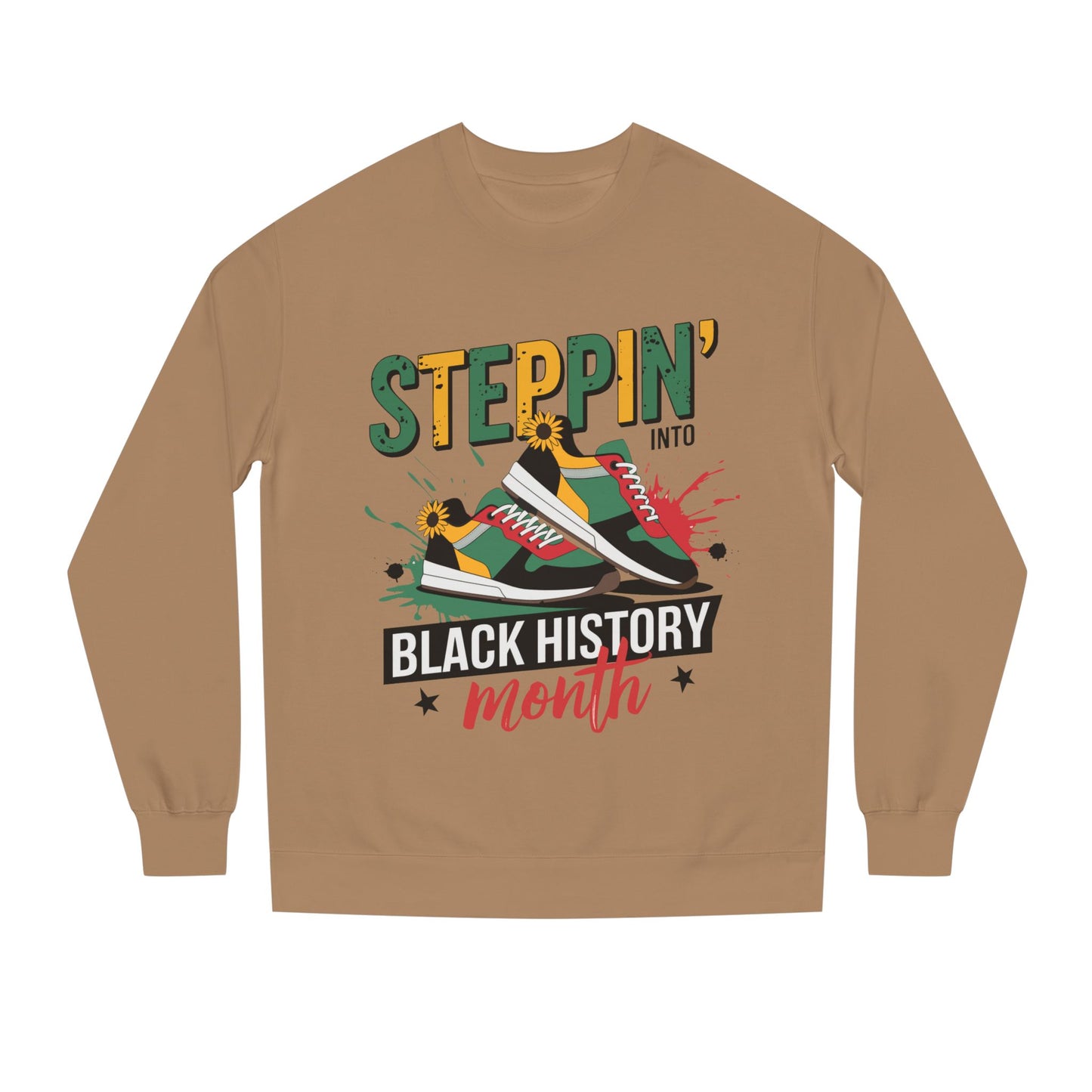 Steppin' Into Black History Month Sweatshirt