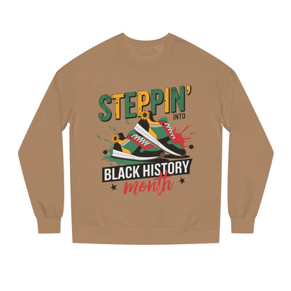 Steppin' Into Black History Month Sweatshirt