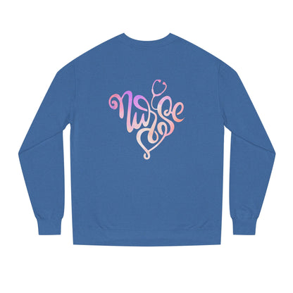 Nurse Heart Stethoscope Sweatshirt