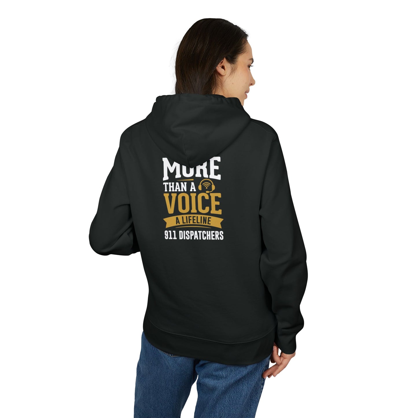 Dispatcher Hoodie — "More Than a Voice: A Lifeline" 911 Dispatch Crew Sweatshirt