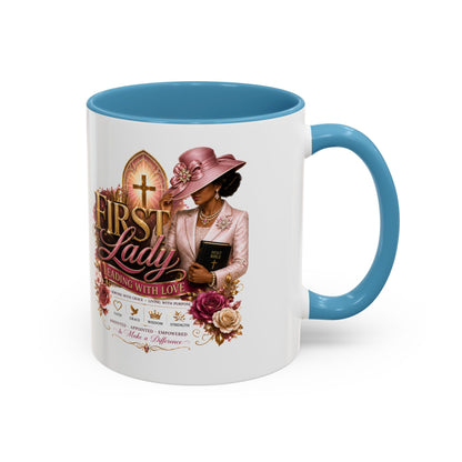 First Lady Church Coffee Mug — Inspirational Faith & Sunday Best Design