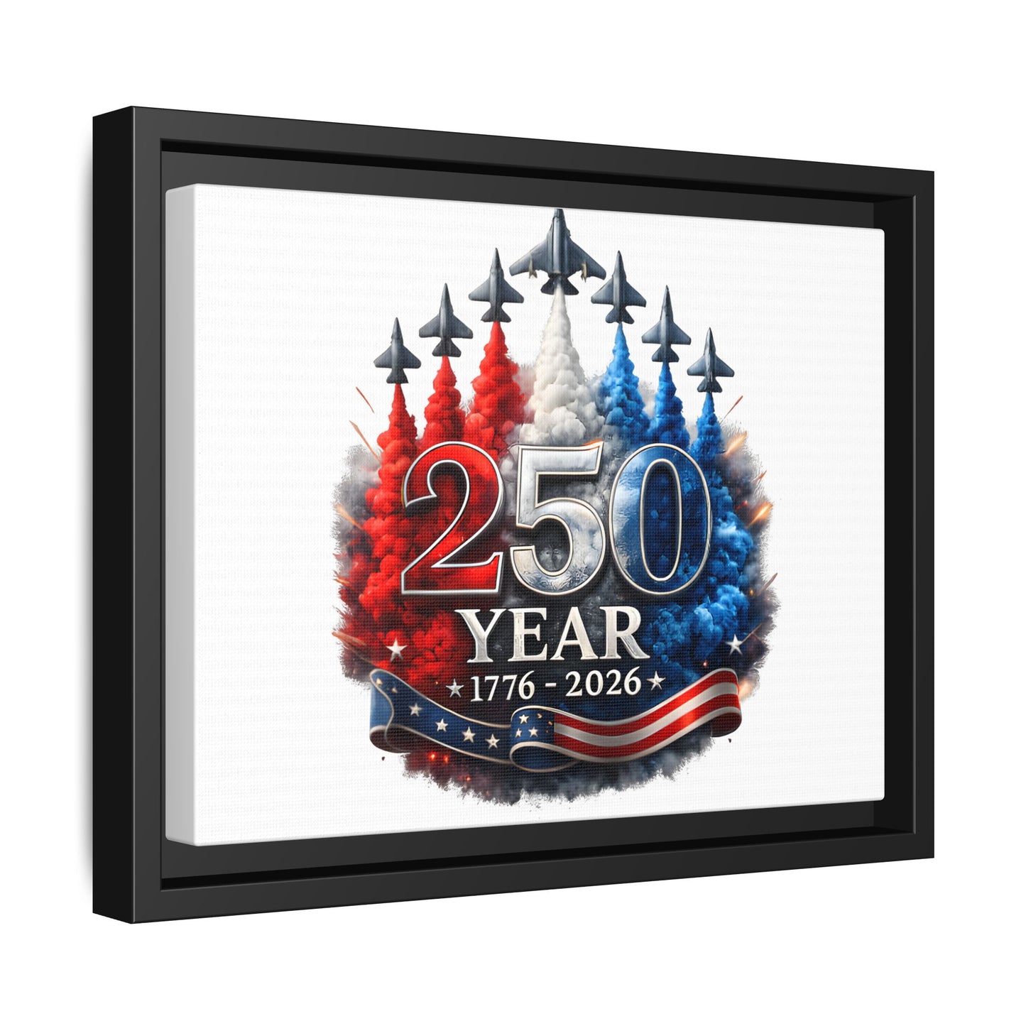 Matte Canvas, Framed (Multi-color)