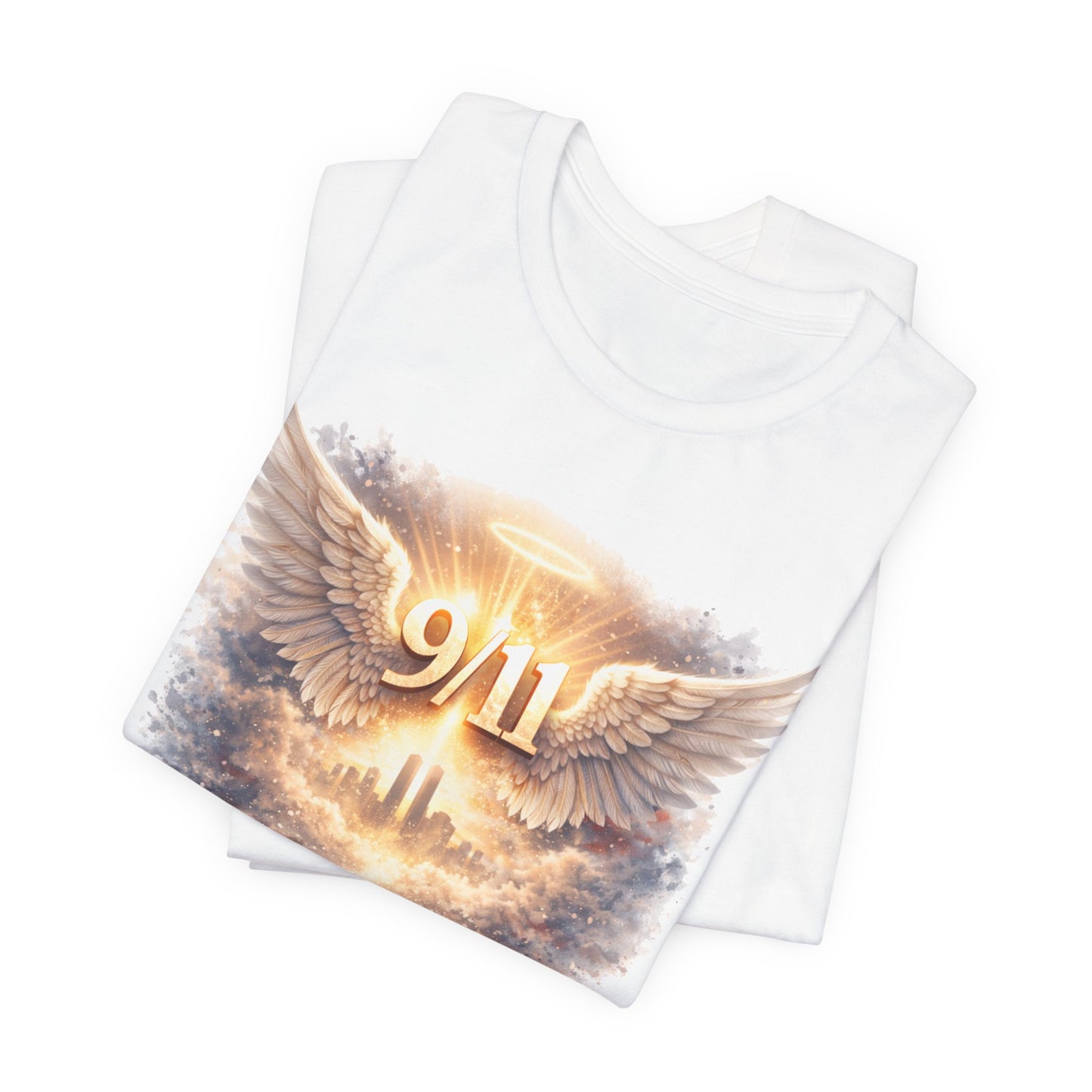 9/11 Never Forget T-Shirt — Memorial Tribute Tee