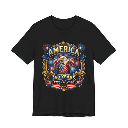 America 250th Anniversary T-Shirt — 1776–2026 Patriotic Eagle Tee