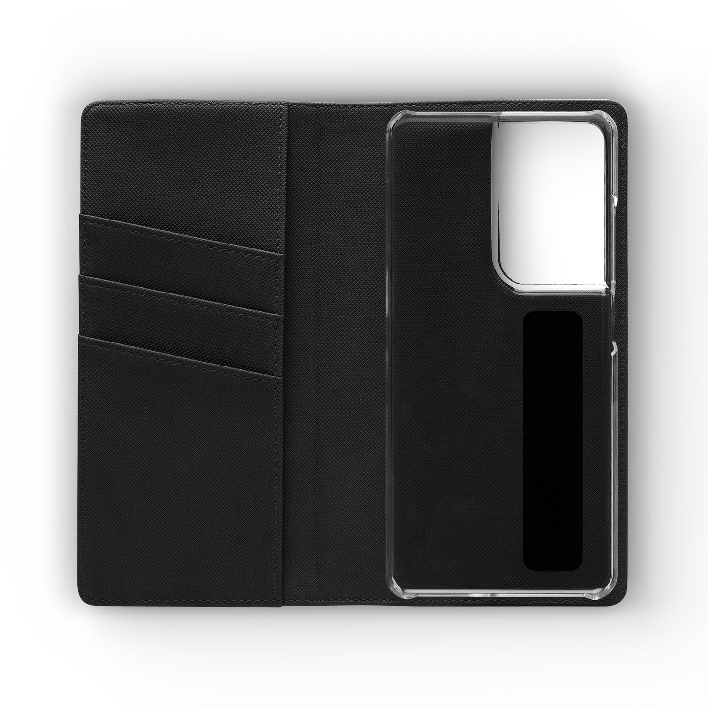 Christian Floral Phone Flip Case — "Jesus Saves" & Inspirational Scripture Wallet Cover