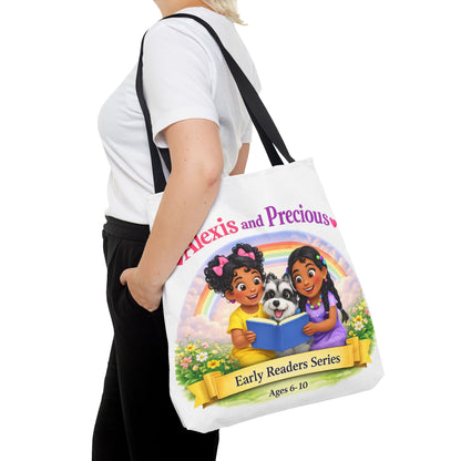 Children's Tote Bag – "Alexis and Precious" Early Readers Book Design