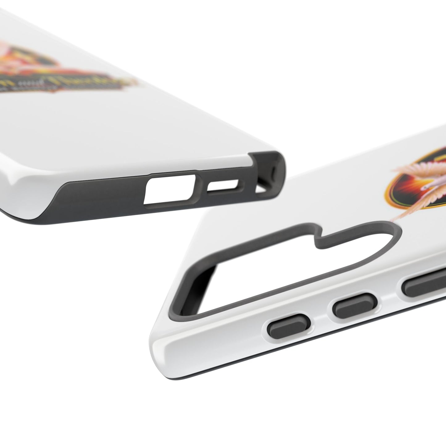 Wisdom and Theology Phone Case — Christian Dove & Cross Protective Tough Case
