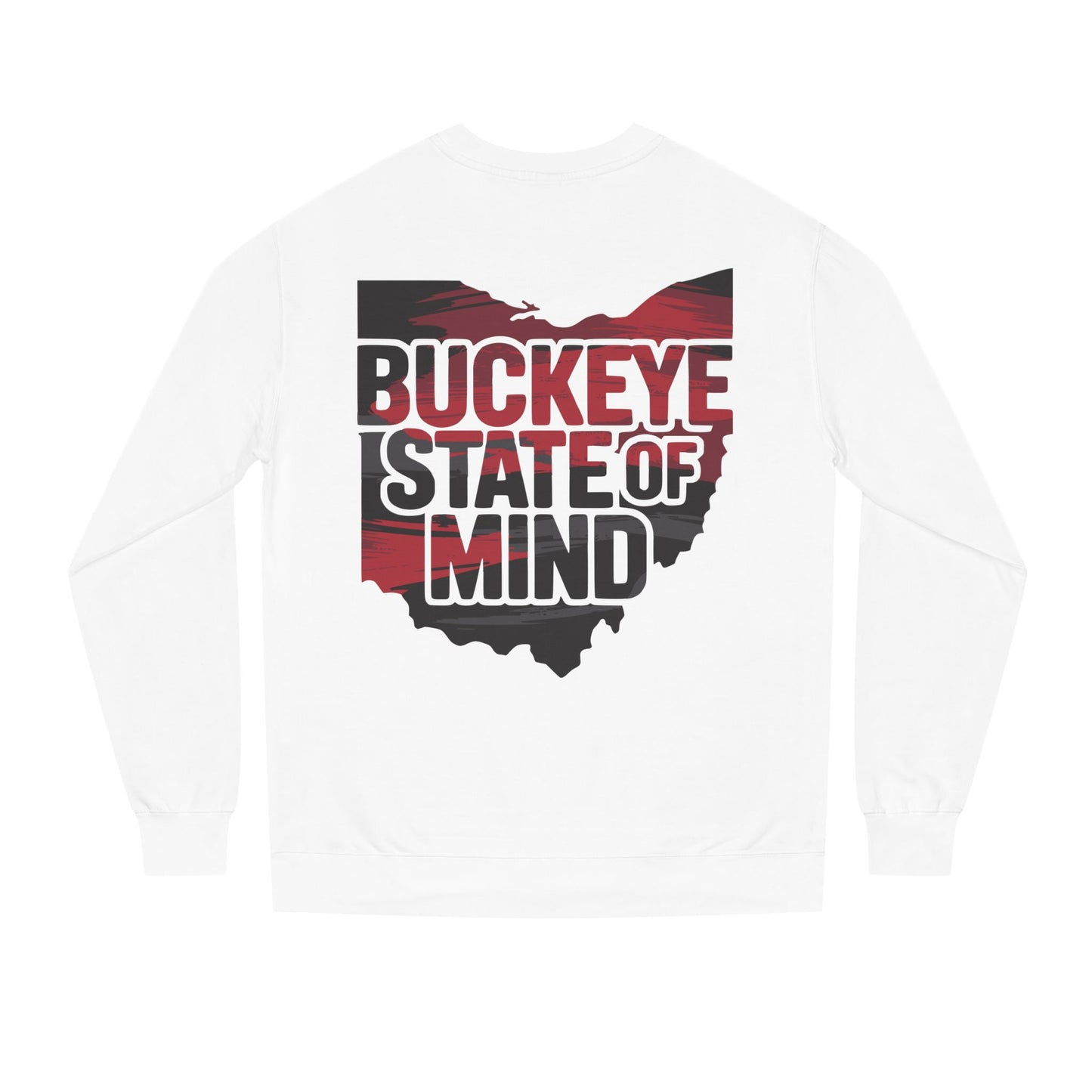 Buckeye State of Mind Sweatshirt — Ohio Vintage Crewneck for Fans